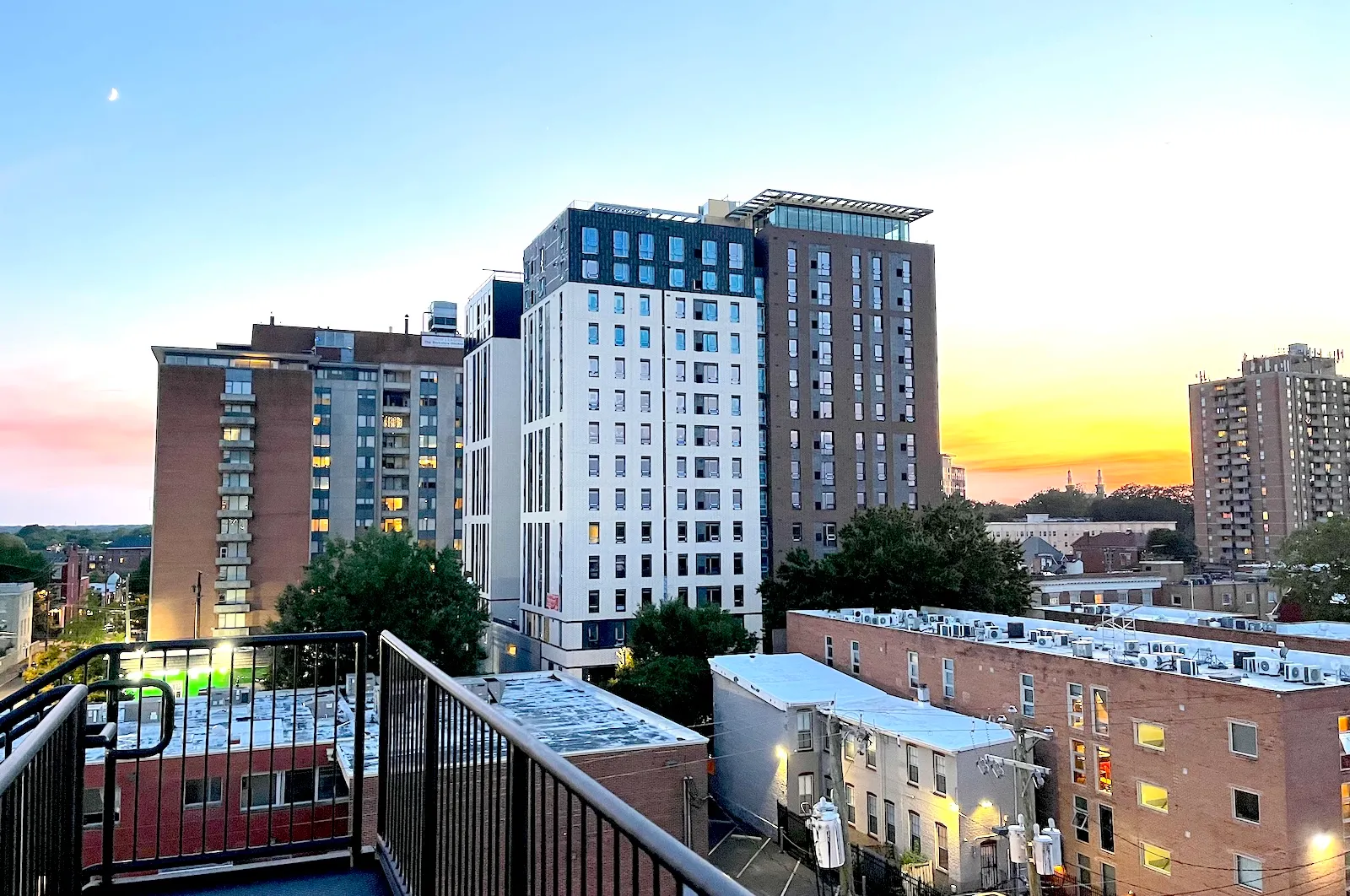 Richmond city skyline